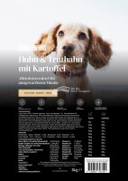 Trockenfutter Huhn & Truthahn mit Kartoffel - 3000g